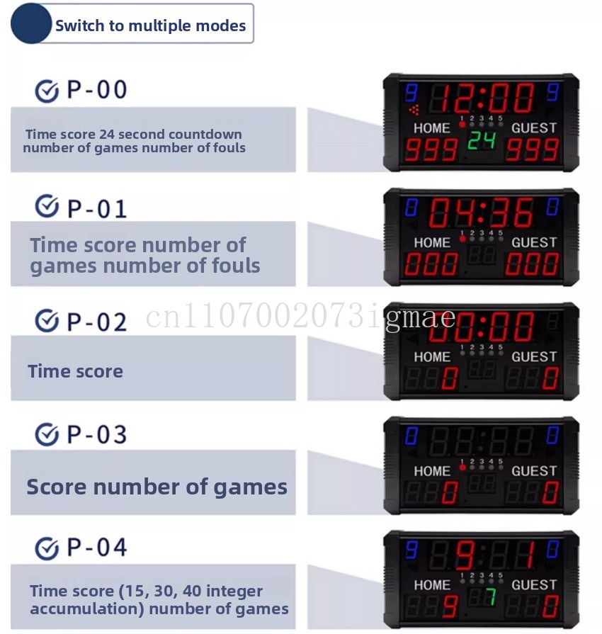 Basketball game electronic sco - Badminton Scoreboard 评论和价格