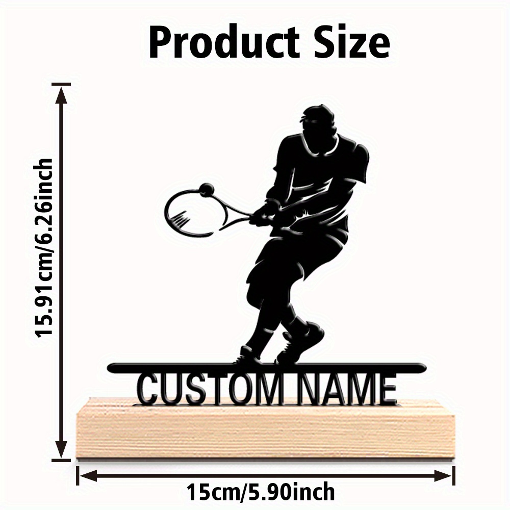 Personalized Tennis Player Met - Badminton Player 评论和价格